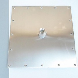 12 inch Stainless Steel Shower Head with Color Changing LED Light