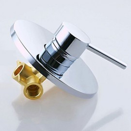 In Wall Mounted Concealed Shower Set With 8" ABS Rain Shower