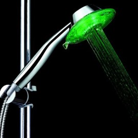 Colorful Led Shower Head Waterfall Handheld Douche with 2 Adjustable Mode