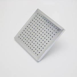 8 inch A Grade ABS Contemporary High-Quality Fashion Durable Chrome Finish Square Shower Head - Silver