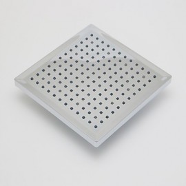 8 inch A Grade ABS Contemporary High-Quality Fashion Durable Chrome Finish Square Shower Head - Silver