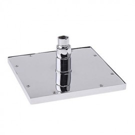 Rectangular Temperature-controlled 3 Colors LED Shower Head