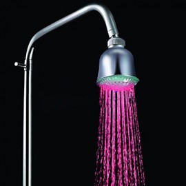 Chrome LED Rain Shower Head