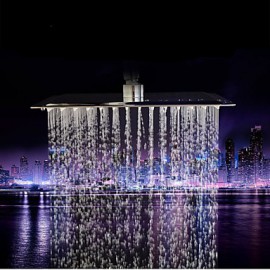 12" Modern Design Ultrathin Stainless Steel Square Shower Head