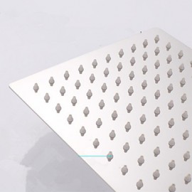 12" Modern Design Ultrathin Stainless Steel Square Shower Head