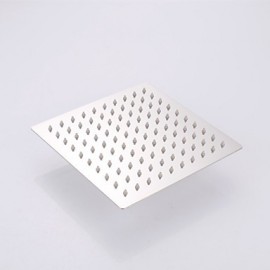 12" Modern Design Ultrathin Stainless Steel Square Shower Head