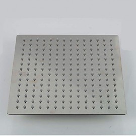 12" Modern Design Ultrathin Stainless Steel Square Shower Head
