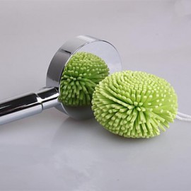 Contemporary 5 Functions Pressurize Circle Bubble ABS Hand Shower