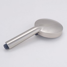 Five Function Massaging Hand Shower Head with Adjustable Slide Bar Brushed Nickel