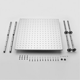 High Quality 304 Stainless Steel 31 Inches Oversized Shower Top Spray Suit - Silver