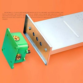 Wall Mounted 304 Stainless Steel Chrome With Rainfall And Waterfall Thermostatic Top Spray Shower Sets