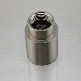 16" High Quality Fashion 304 Stainless Steel Wire Drawing Processing Square Shower Head - Silver