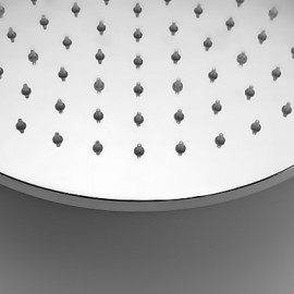 12 inch Brass Shower Head with Color Changing LED Light