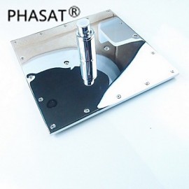 10 inch Brass Shower Head with Color Changing LED Light