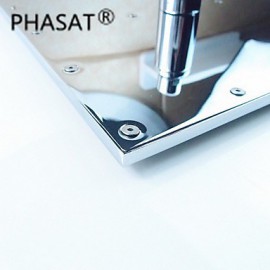 10 inch Brass Shower Head with Color Changing LED Light