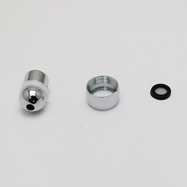 10 Inch Contemporary Durable Chromed Brass Round LED RGB Rain Shower Head - Silver