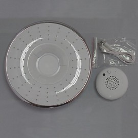 Bluetooth Musical Round Shower Head