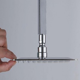 8 inch Contemporary Style 304 Stainless Steel Mirror Shower Head