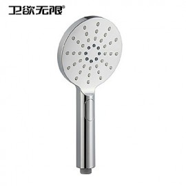 Contemporary 3 Functions Button Switch ABS Hand Shower