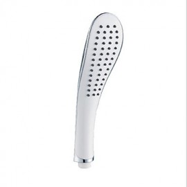 Fashion Design White ABS Hand Shower Bathroom Handhold Shower Taps