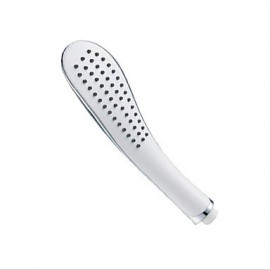 Fashion Design White ABS Hand Shower Bathroom Handhold Shower Taps