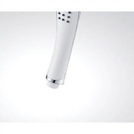 Fashion Design White ABS Hand Shower Bathroom Handhold Shower Taps