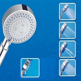 Contemporary 5 Functions Pressurize Circle ABS Hand Shower