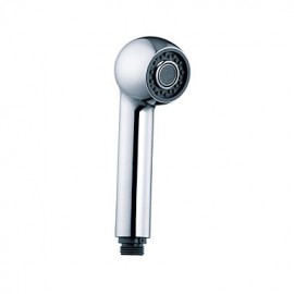 Nickel Brushed Finish Contemporary ABS Circle Handle Shower Head