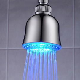 3 inch ABS Shower Head with Color Changing LED Light