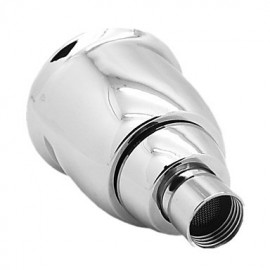 Contemporary Chrome Finish Color Changing LED Showerhead