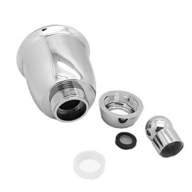 Contemporary Chrome Finish Color Changing LED Showerhead