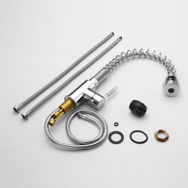 Deck Mounted Single Handle One Hole with Chrome Kitchen Tap