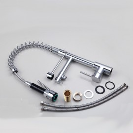 Deck Mounted Single Handle One Hole with Chrome Kitchen Tap