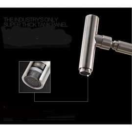 304 Stainless Steel Lead-Free Kitchen Faucet Mixer Drinking Water Filter Tap Purified Water Spout