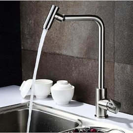 304 Stainless Steel Lead-Free Kitchen Faucet Mixer Drinking Water Filter Tap Purified Water Spout