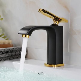 Antique Brass All Variety Of Color One Hole Single Handle Bathroom Sink Faucet