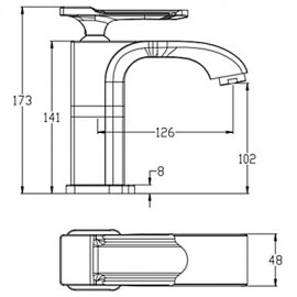 Antique Brass All Variety Of Color One Hole Single Handle Bathroom Sink Faucet