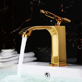 Antique Brass All Variety Of Color One Hole Single Handle Bathroom Sink Faucet