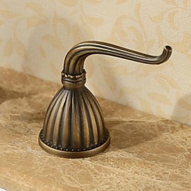 Antique Brass Finish Widespread Bathroom Sink Faucet