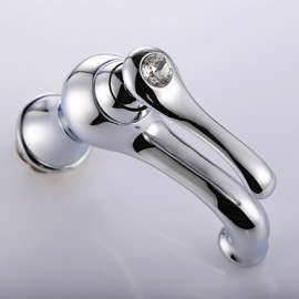 Antique Finish Brass One Hole Single Handle Bathroom Sink Faucet