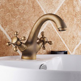 Antique Inspired Bathroom Sink Faucet