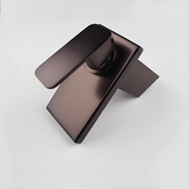 Antique Orb Waterfall Single Handle Bathroom Basin Faucet Face Sink Fixer Taps