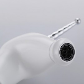 Antique Painting Brass One Hole Single Handle Bathroom Sink Faucet