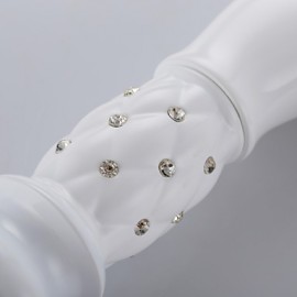 Antique Painting Brass One Hole Single Handle Bathroom Sink Faucet