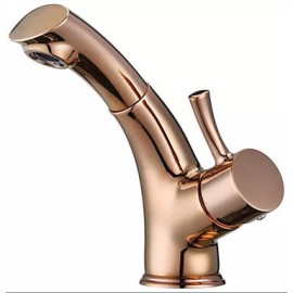 Antique Pullout Spray Brass Painting