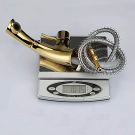 Antique Pullout Spray Brass Painting