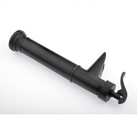 Antique Style Oil-Rubbed Bronze Finish Waterfall Brass Bathroom Sink Faucet