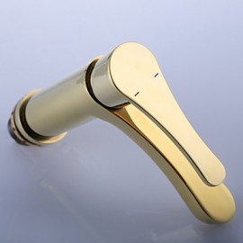 Antique Ti-Pvd Finish Brass One Hole Single Handle Bathroom Sink Faucet