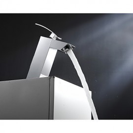 Aquafaucet Single Handle Bathroom Vanity Sink Vessel Faucet With Lavatory Mixer Tap Chrome