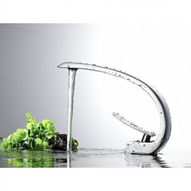 Aquafaucet Unique Bathroom Sink Vessel Faucet Vanity Mixer Tap Chrome Brass